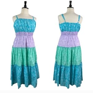 Tiered ruffle Maxi dress